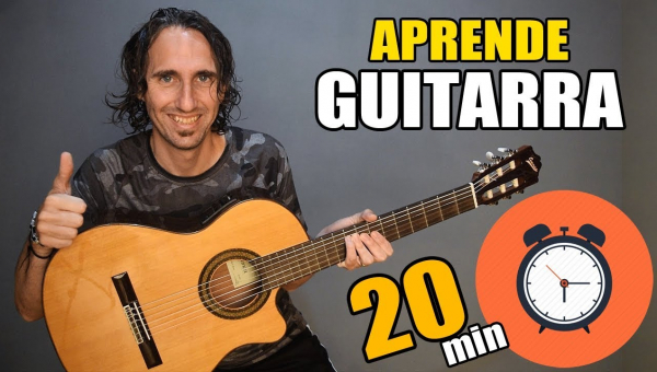 ¡Aprende como tocar guitarra en solo 20 minutos! 